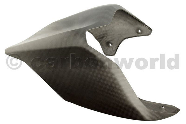 MATTE CARBON SEAT PANELS FOR DUCATI PANIGALE V4 BY CARBONWORLD