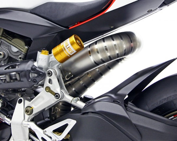 MOTOCORSE 75mm Titanium Header kit for 1199/1299  for use with Termi RACING silencer