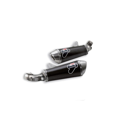 013CR - PAIR OF TERMIGNONI RACING SILENCERS CARBON DUCATI MONSTER