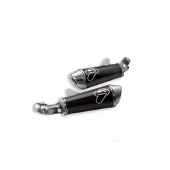 013CR - PAIR OF TERMIGNONI RACING SILENCERS CARBON DUCATI MONSTER