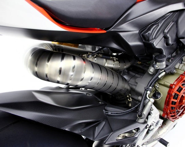 MOTOCORSE 75mm Titanium Header kit for 899  for use with Termi RACING silencer