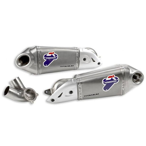 026TR - TERMIGNONI DUCATI PANIGALE 899-1199 TITANIUM RACING SILENCERS