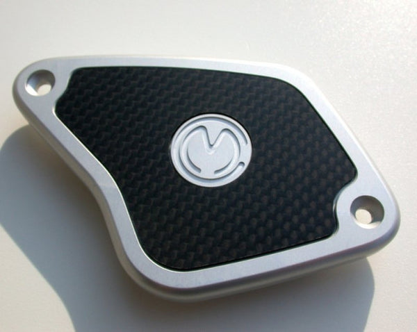 MOTOCORSE CNC BILLET/ CARBON FIBER RESERVOIR COVERS