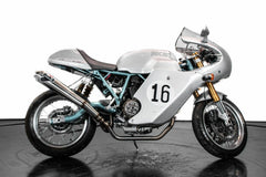 034IO - PAIR OF HOMOLOGATED SILENCERS TERMIGNONI DUCATI PAUL SMART 1000 / SPORT 1000 MONO