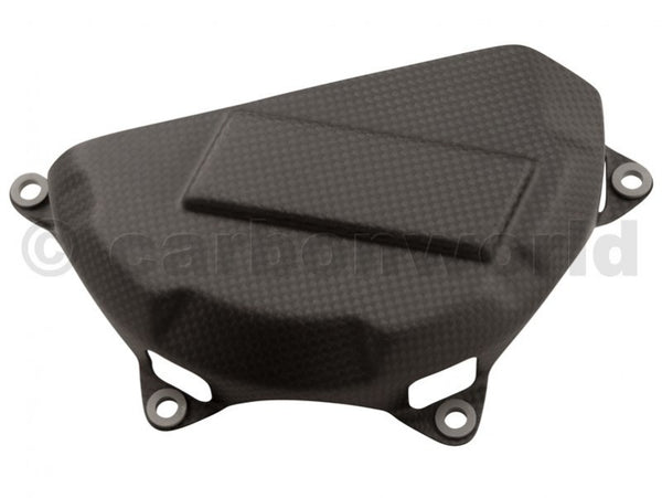 MATTE CARBON CLUTCH COVER FOR DUCATI PANIGALE 1199 S 1299 S BY CARBONWORLD