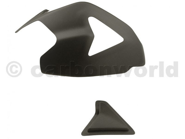 MATTE CARBON SWINGARM COVER KIT FOR DUCATI PANIGALE 1199 1299 S BY CARBONWORLD