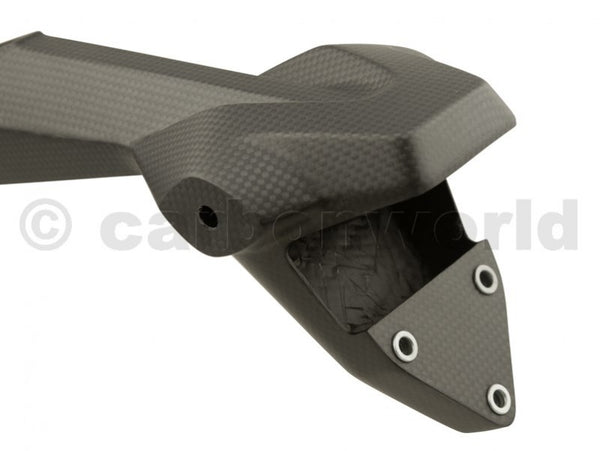 MATTE CARBON NUMBER PLATE HOLDER FOR DUCATI PANIGALE 899 959 1199 1299 S BY CARBONWORLD