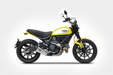 ZARD SLIP-ON EXHAUST FOR DUCATI SCRAMBLER