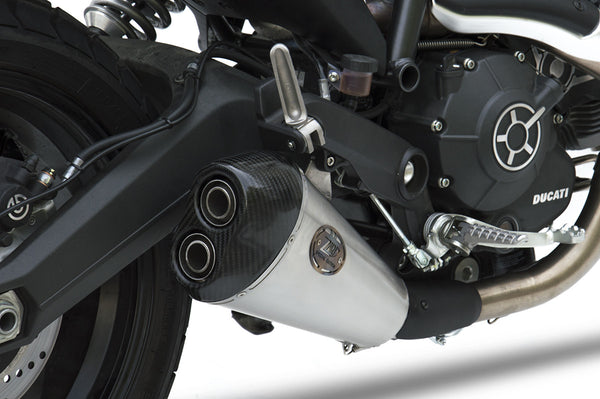 ZARD SLIP-ON EXHAUST FOR DUCATI SCRAMBLER