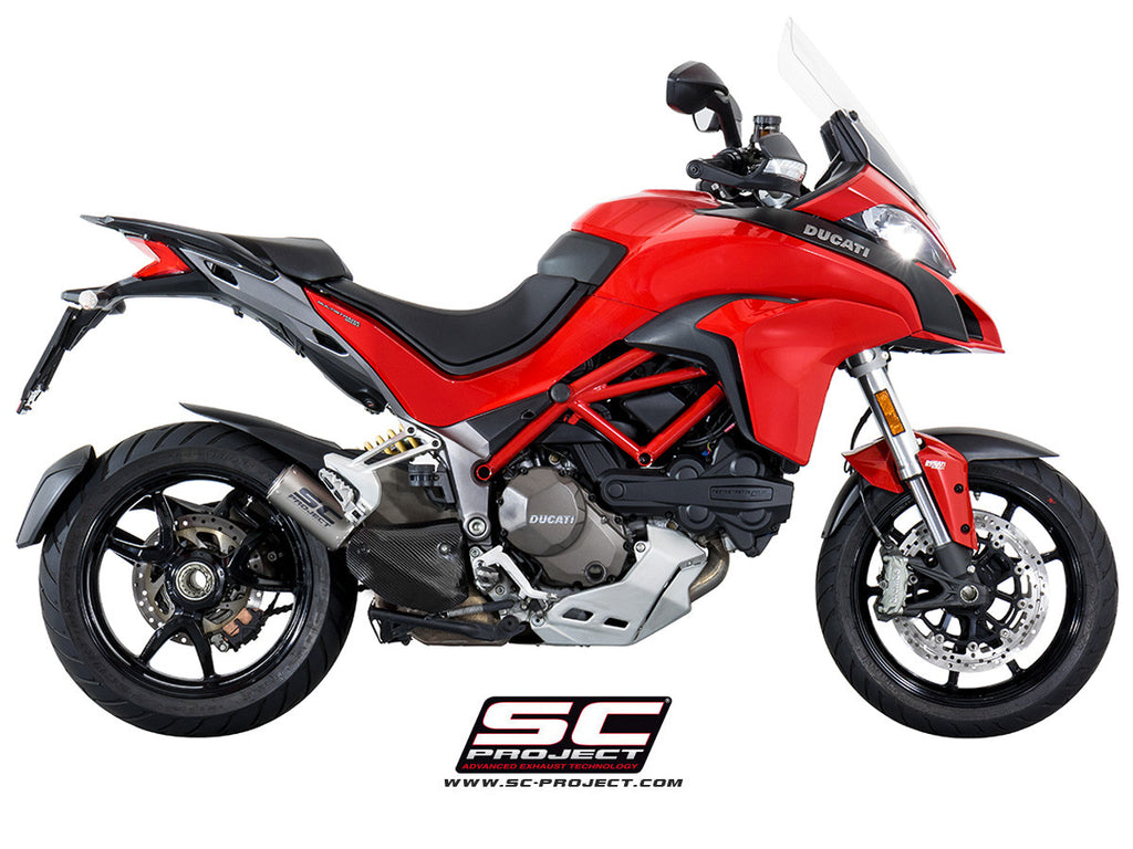 SC PROJECT DUCATI MULTISTRADA 1200 '15-17 CR-T TITANIUM MUFFLER