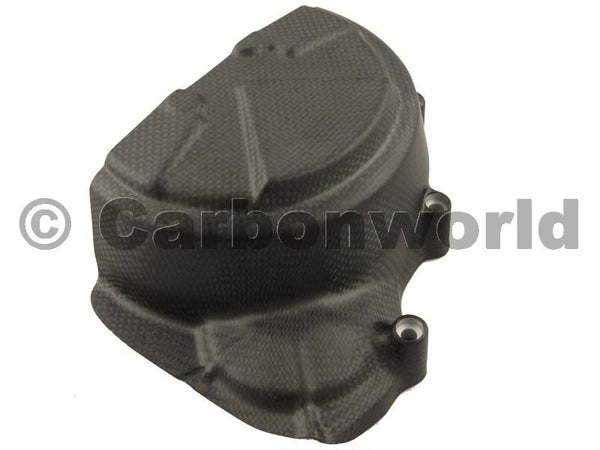 MATTE CARBON ENGINE COVER LEFT FOR DUCATI PANIGALE 1199 S 1299 S BY CARBONWORLD