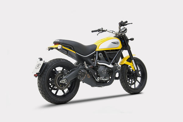 ZARD SLIP-ON EXHAUST FOR DUCATI SCRAMBLER
