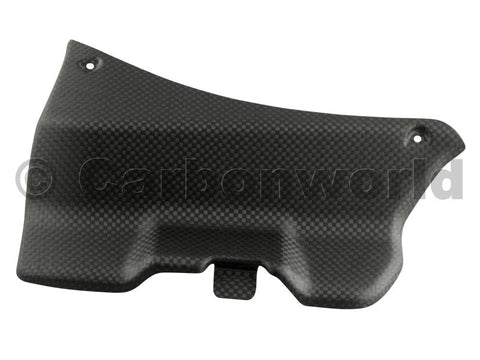 MATTE CARBON BATTERY COVER FOR DUCATI PANIGALE 899 1199 959 1299 S BY CARBONWORLD