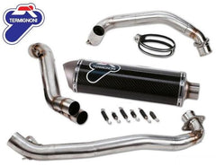 131CR - COMPLETE RACING HIGH EXHAUST TERMIGNONI CARBON DUCATI HYPERMOTARD 1100