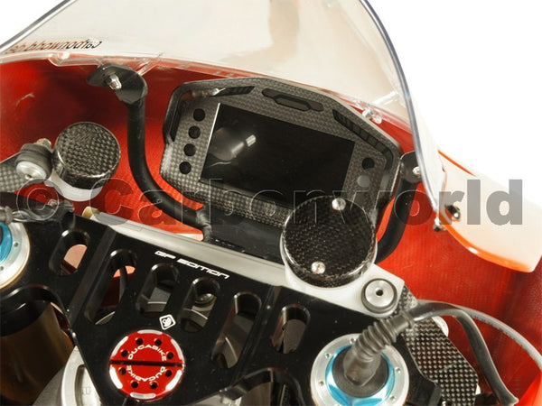 MATTE CARBON COCKPIT COVER FOR DUCATI PANIGALE 899 959 1199 S 1299 S BY CARBONWORLD