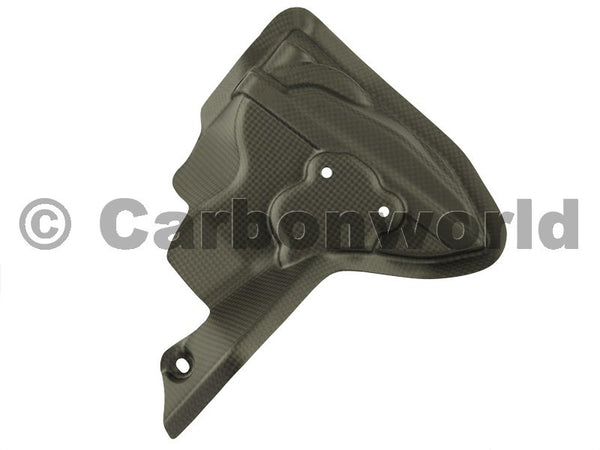 MATTE CARBON TANK GUARD FOR DUCATI PANIGALE 1199 S 1299 S BY CARBONWORLD