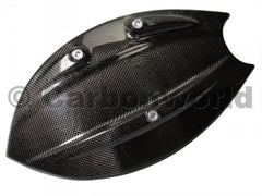 CARBON REAR WHEEL COVER FOR DUCATI DIAVEL BY CARBONWORLD