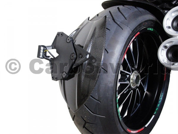 CARBON REAR WHEEL COVER FOR DUCATI DIAVEL BY CARBONWORLD - DennisPowerSport - 2