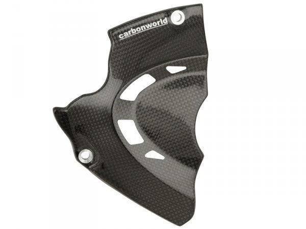 CARBON FRONT SPROCKET COVER FOR DUCATI DIAVEL BY CARBONWORLD - DennisPowerSport - 1
