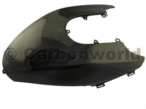 CARBON FUEL TANK COVER FOR DUCATI DIAVEL BY CARBONWORLD - DennisPowerSport - 1