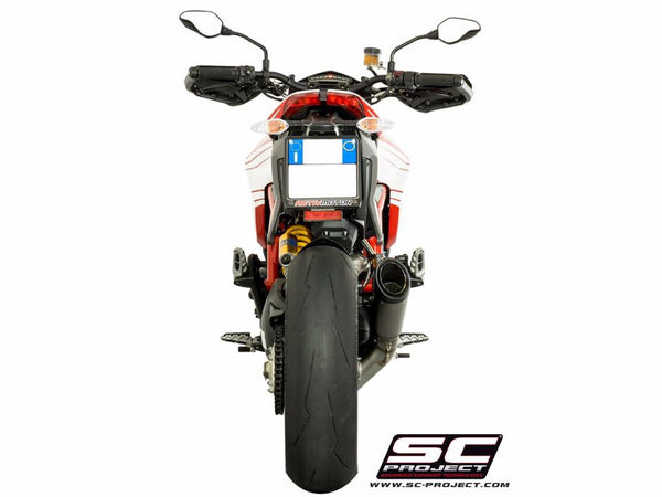 SC PROJECT HYPERMOTARD HYPERSTRADA 939 / SP S1 TITANIUM EXHAUST  WITH 2-1 LINK PIPE / D10-DL41T