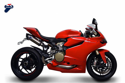 TERMIGNONI RACING COMPLETE EXHAUST SYSTEM “FORCE” DESIGN SILENCERS FOR THE DUCATI PANIGALE 1199/1299 (MODEL YEAR 2012-2017).