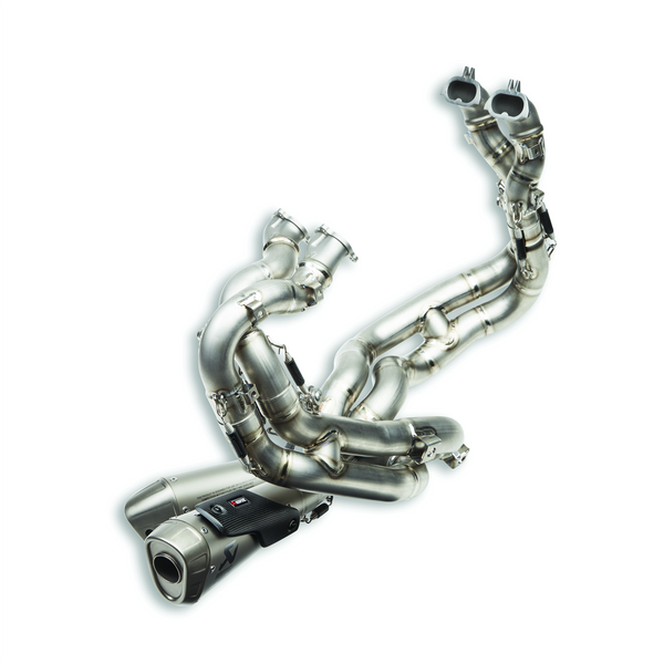 DUCATI PANIGALE V4 AKRAPOVIC TITANIUM FULL RACE EXHAUST 96481381A 96481384C