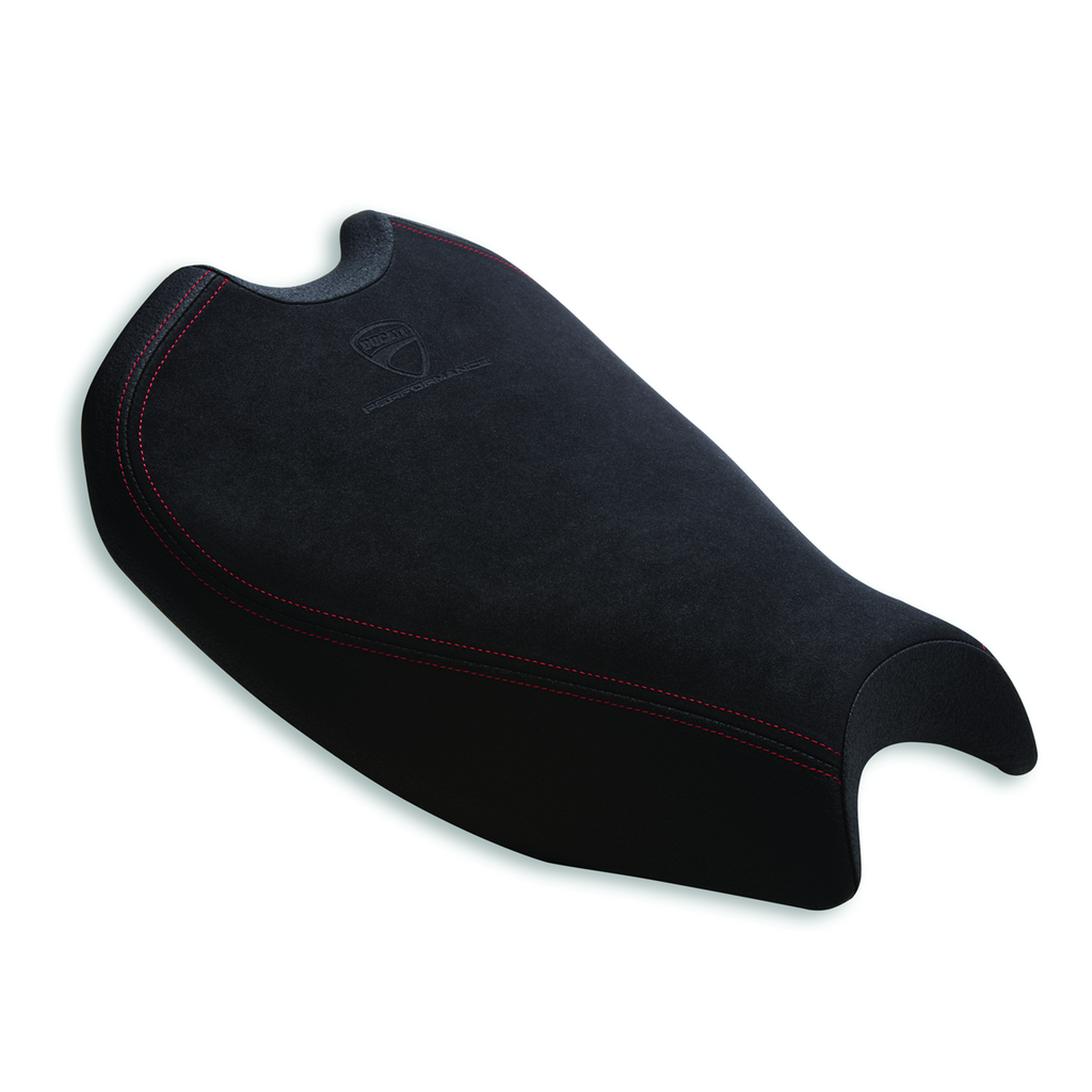 DUCATI PERFORMANCE PANIGALE V2 Racing seat in technical fabric.