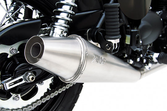 ZARD EXHAUST 2>1 LOW MOUNTED FULL KIT Triumph SCRAMBLER < M.Y. 2016 CARBURETTOR ZTPH 036 SKB