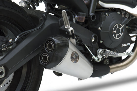 ZARD EXHAUST SILENCER Ducati SCRAMBLER 800 LOW MOUNTED VERSION ZD780SSR