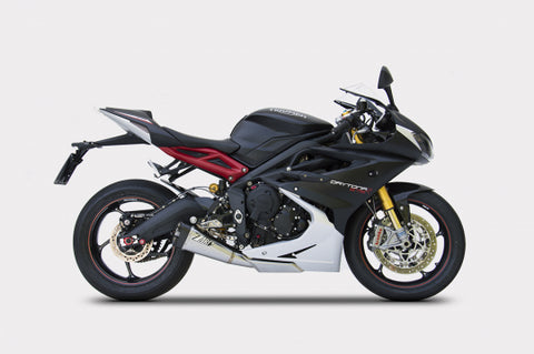 ZARD EXHAUST LOW MOUNTED SILENCER Triumph DAYTONA > M.Y. 2013 SHORT VERSION ZTPH033SSR-13