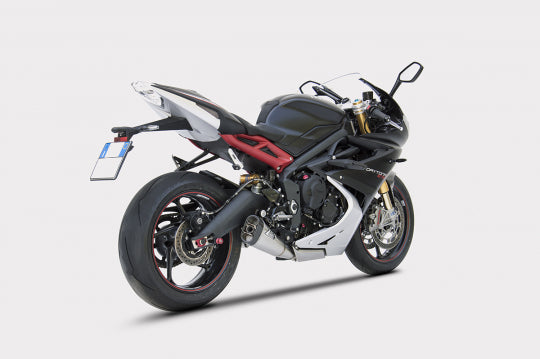 ZARD EXHAUST LOW MOUNTED SILENCER Triumph DAYTONA > M.Y. 2013 SHORT VERSION ZTPH033SSR-13