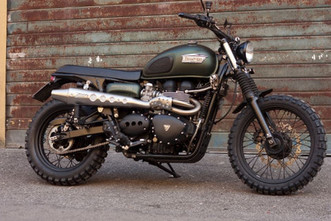 ZARD EXHAUST HIGHT MOUNTED FULL KIT 2>1 Triumph SCRAMBLER < M.Y. 2016 INJECTION ZTPH034SKA