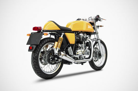 ZARD EXHAUST FULL KIT ROYAL ENFIELD CONTINENTAL GT STEEL VERSION ZRE534SKR