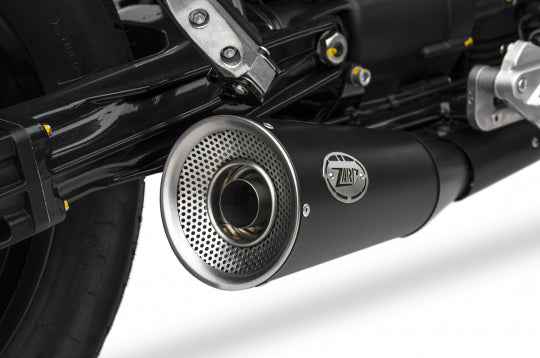 ZARD EXHAUST N. 2 SILENCERS Moto Guzzi V9 BOBBER - ROAMER 2016/19 BIG VERSION ZG080SSR