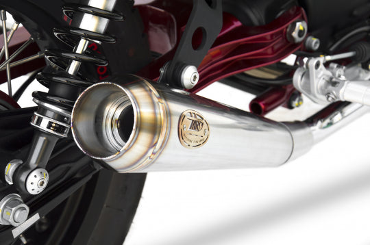 ZARD EXHAUST N. 2 SILENCERS Moto Guzzi V7 II RACER STEEL VERSION ZG079SSR
