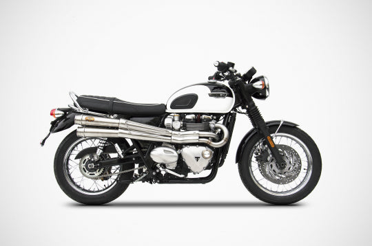 ZARD EXHAUST HIGH MOUNTED FULL KIT Triumph BONNEVILLE T120 2016/19 2>2 VERSION ZTPH066SKA