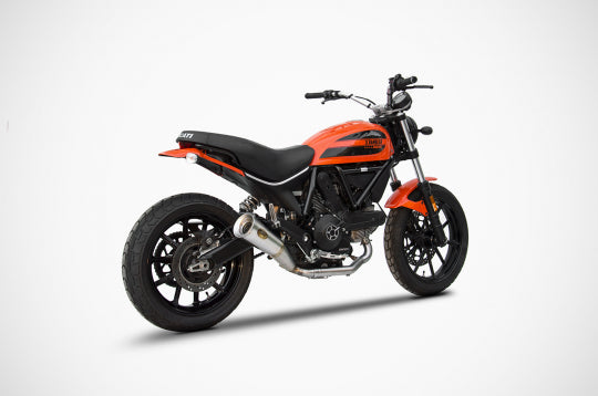 ZARD EXHAUST SILENCER Ducati SCRAMBLER SIXTY2 2016/19 CONICAL VERSION ZD782SSR