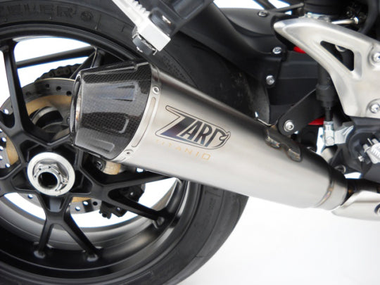 ZARD EXHAUST LOW MOUNTED SILENCER Triumph SPEED TRIPLE 1050 > M.Y. 2011 CONICAL VERSION ZTPH506SSR