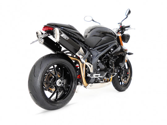 ZARD EXHAUST HIGH MOUNTED SILENCERS Triumph SPEED TRIPLE 1050 > M.Y. 2011 PENTA VERSION ZTPH510ASR