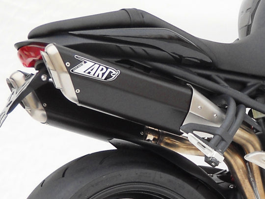 ZARD EXHAUST HIGH MOUNTED SILENCERS Triumph SPEED TRIPLE 1050 > M.Y. 2011 PENTA VERSION ZTPH510ASR
