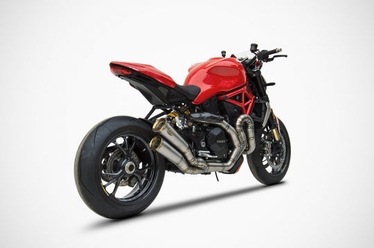 ZARD EXHAUST FULL KIT Ducati MONSTER 1200 R-S M.Y. 2016 > 2018 2>1>2 VERSION ZD126SKR