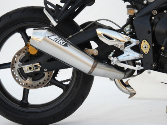 ZARD EXHAUST LOW MOUNTED SILENCER Triumph STREET TRIPLE 675 CONICAL VERSION ZTPH512SSR