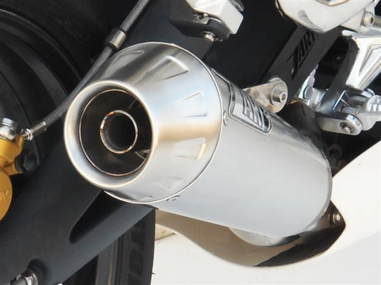 ZARD EXHAUST LOW MOUNTED SILENCER Triumph STREET TRIPLE 675 CONICAL VERSION ZTPH512SSR