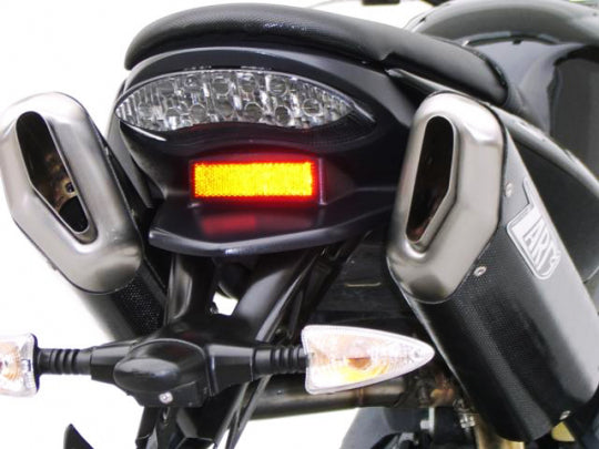 ZARD EXHAUST HIGH MOUNTED SILENCERS Triumph STREET TRIPLE 675 PENTA VERSION ZTPH040SSR