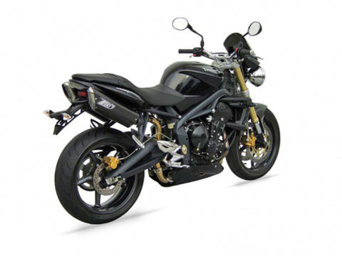 ZARD EXHAUST HIGH MOUNTED SILENCERS Triumph STREET TRIPLE 675 PENTA VERSION ZTPH040SSR