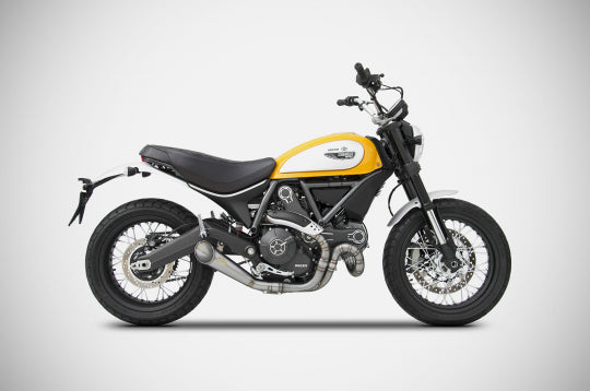 ZARD EXHAUST 2>1 FULL KIT Ducati SCRAMBLER 800 CONICAL VERSION ZD785SKR