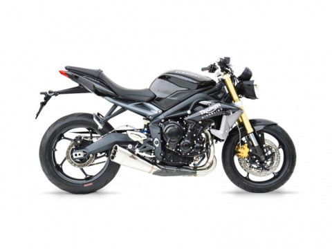 ZARD EXHAUST LOW MOUNTED SILENCER Triumph STREET TRIPLE MY 2013-2016 SHORT VERSION ZTPH515SSR