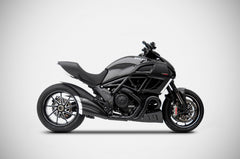 ZARD EXHAUST SILENCER Ducati DIAVEL 2011-2018 STEEL VERSION ZD117SSR