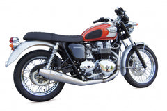 ZARD EXHAUST 2>1 LOW MOUNTED FULL KIT Triumph THRUXTON CARBURETTOR ZTPH 036 SKB